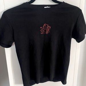 Devil brandy Melville crop top